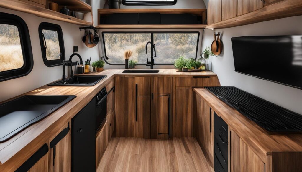 camper van kitchen ideas